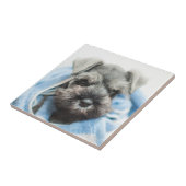 Puppy na Bath Tegeltje (Zijkant)