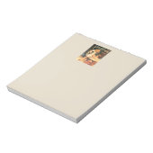 Puppy neemt een bad  Antiek Notitieblok (Linkerzijde)