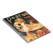 Puppy neemt een Bath Notitieboek (Rechterzijde)