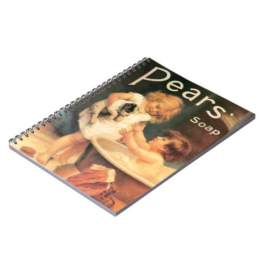 Puppy neemt een Bath Notitieboek (Linkerzijde)