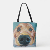 Puppy Nose Canvas tas (Achterkant)