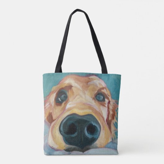 Puppy Nose Canvas tas (Achterkant)