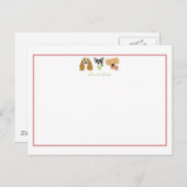 Puppy Note Kaart (Voorkant / Achterkant)