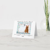 Puppy Note Kaart (Achterkant)