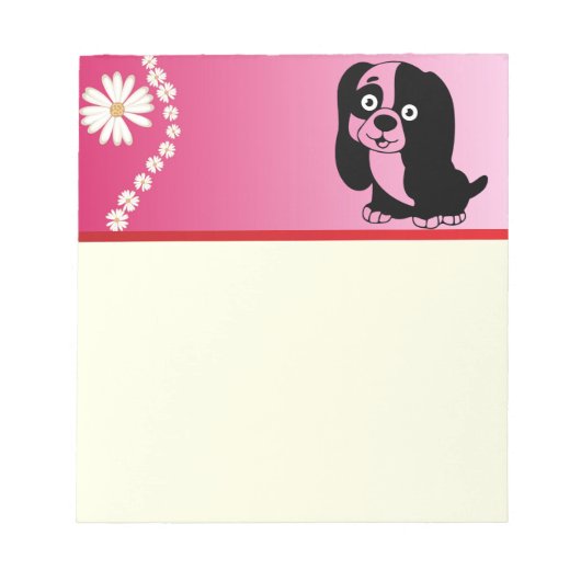 Puppy notebook notitieblok (Voorkant)