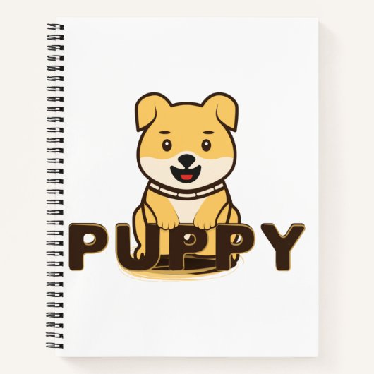 Puppy Notitieboek (Voorkant)