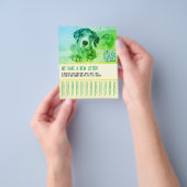 Puppy om sjabloon te verkopen flyer (Hand)