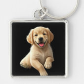 Puppy ontwerp Sleutelhanger (Voorkant)