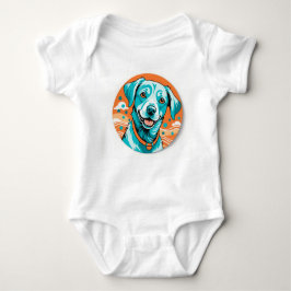 Puppy Oranje liefde Romper