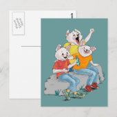 Puppy Pack Briefkaart (Voorkant / Achterkant)