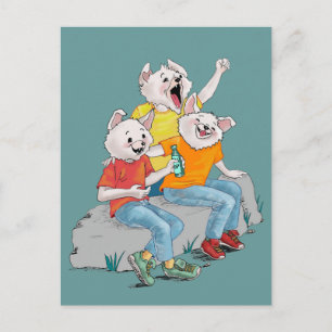 Puppy Pack Briefkaart