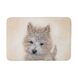 Puppy Painting van airn Terrier - Originele Dog Ar Badmat