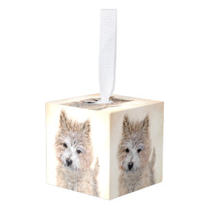 Puppy Painting van airn Terrier - Originele Dog Ar Decoratie