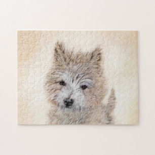 Puppy Painting van airn Terrier - Originele Dog Ar Legpuzzel