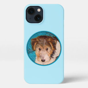 Puppy Painting van Wire Fox Terrier - Originele Do iPhone 13 Hoesje