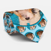 Puppy Painting van Wire Fox Terrier - Originele Do Stropdas (Opgerold)