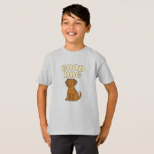 Puppy Pal Adventure T-shirt - Kinder 'Cartoon Dog  (Voorkant volledig)