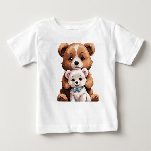 Puppy Pals: Leuke hond T-shirt voor kinderen (Voorkant)