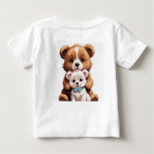 Puppy Pals: Leuke hond T-shirt voor kinderen (Achterkant)