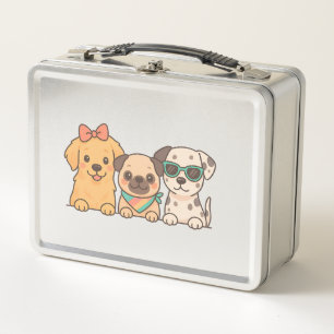 Puppy Pals � Schattig Trio Honden in Pastel Kleure