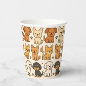 Puppy Paper Cup Papieren Bekers (Rechts)