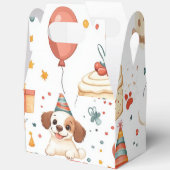 Puppy Party Cadeaubox Bedankdoosjes (Open)