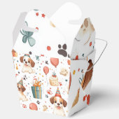 "Puppy Party Gift Box" Bedankdoosjes (Open)