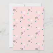 Puppy Party Invitation Kaart (Achterkant)