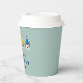 Puppy Party Kinder Celebration Coffee Papieren Bekers (Links)