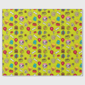 Puppy Pattern Cadeaupapier (Vlak)