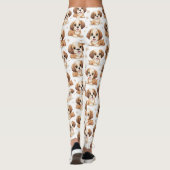 Puppy Pattern Leggings (Achterkant)