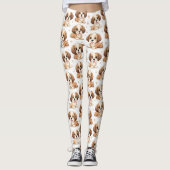 Puppy Pattern Leggings (Voorkant)