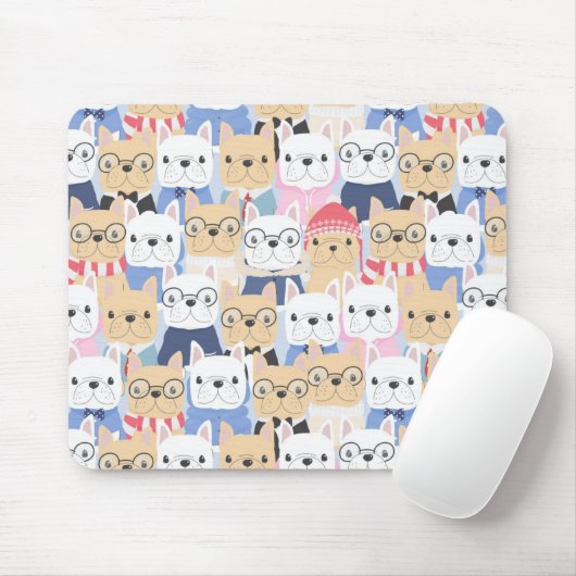 Puppy Pattern Muismat (Met muis)