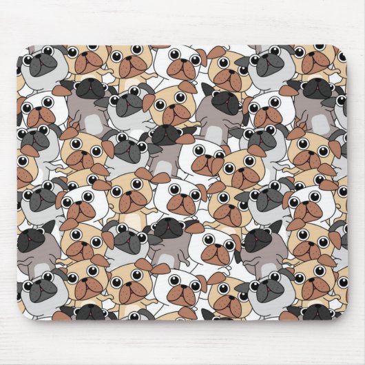 Puppy Pattern Muismat (Voorkant)
