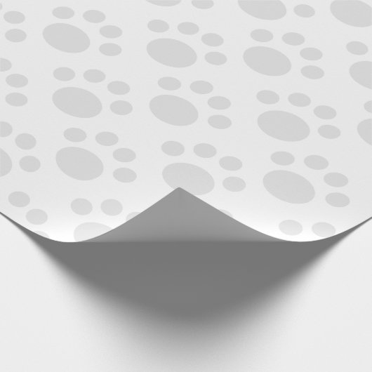Puppy Paw Patroon Cadeaupapier (Hoek)