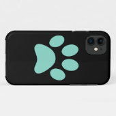 Puppy Paw Print Case-Mate iPhone Case (Achterkant (horizontaal))