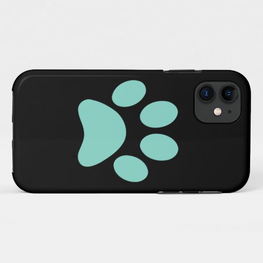  Puppy Paw Print Case-Mate iPhone Case (Achterkant (horizontaal))