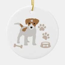Puppy Paw-printerpatroon voor de Cute Dog