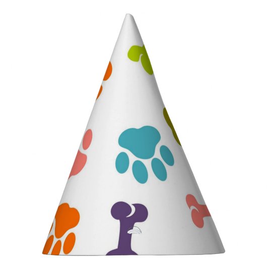 Puppy Paw-printers Feesthoedjes (Rechts)