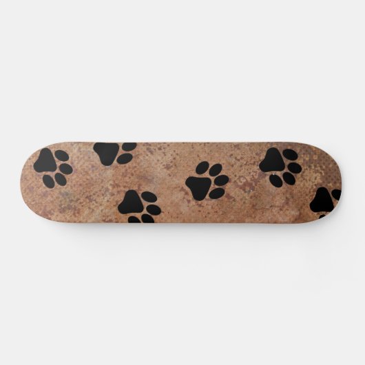 Puppy Paw-printers Persoonlijk Skateboard (Horizontaal)