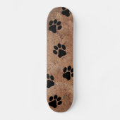 Puppy Paw-printers Persoonlijk Skateboard (Voorkant)