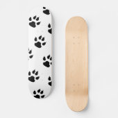 Puppy Paw-printers Persoonlijk Skateboard (Voorkant)