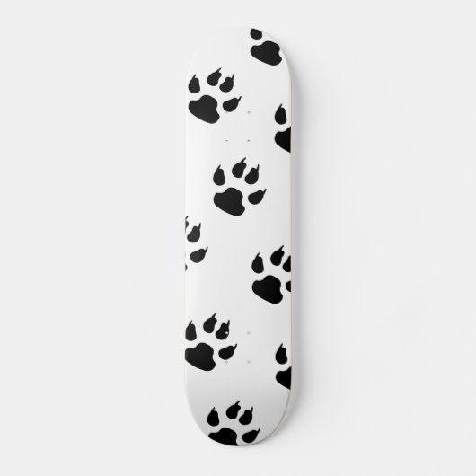 Puppy Paw-printers Persoonlijk Skateboard (Voorkant)