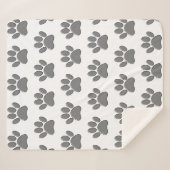 Puppy Paw-printers Sherpa Deken (Voorkant (horizontaal))