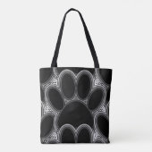 Puppy Paw-printers Tote Bag (Achterkant)