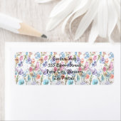 PUPPY PAW PRINTS | ADRESETIKETTEN ETIKET (Insitu)