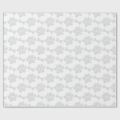 Puppy Paw Prints en Botten Custom Cadeaupapier (Vlak)