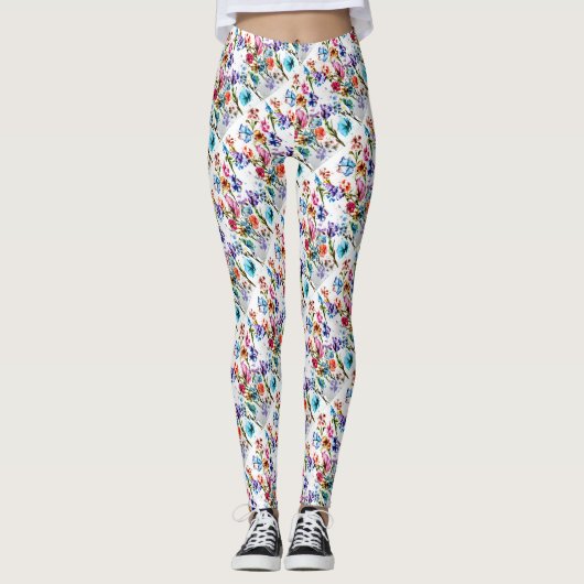 PUPPY PAW PRINTS | LEUKE LEGGINGS (Voorkant)