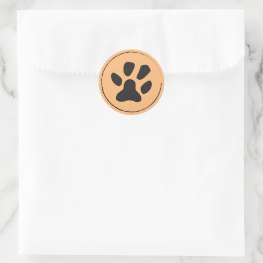 Puppy Paw Sticker (Tas)