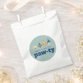 Puppy Paw-ty Treat, Dog Birthday Party, Dank je Bedankzakje (Geknipt)